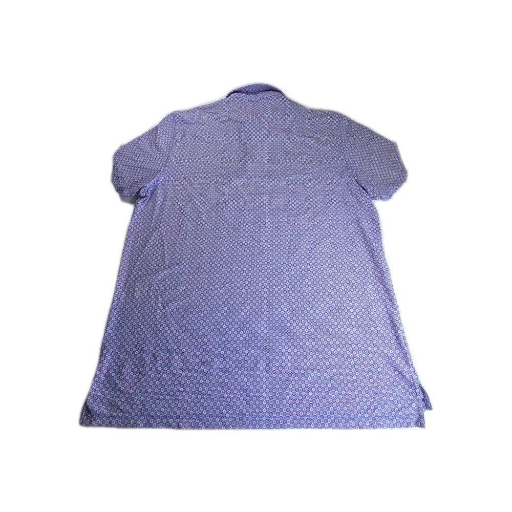 IBKUL Polo Shirt Mens 2XL Multicolor Floral Performance UPF 50+ Active - Picture 4 of 9